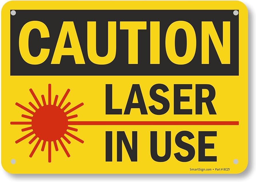 Laser In Use